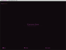 Tablet Screenshot of carsongee.com